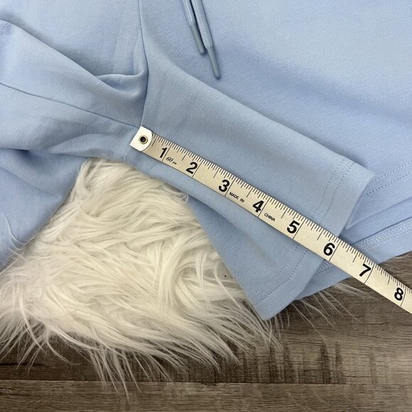 Alphalete Womens XL Light Blue Soft Pull On Shorts Sporty Lounge - Picture 7 of 7